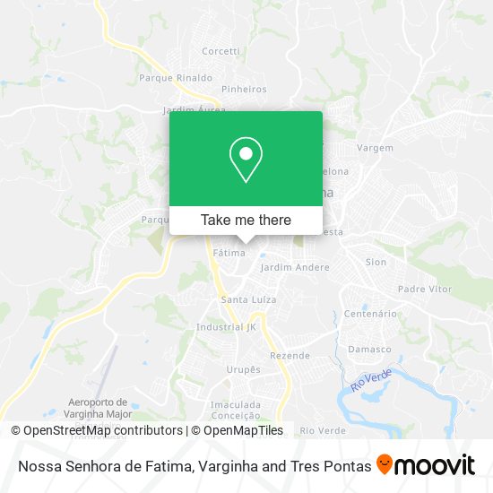 Nossa Senhora de Fatima map
