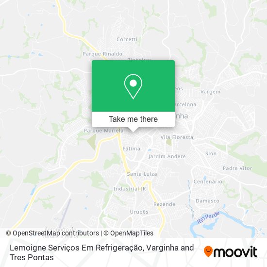 Lemoigne Serviços Em Refrigeração map