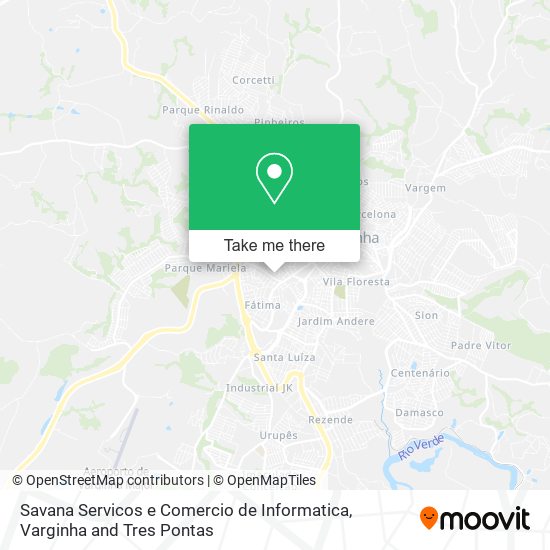 Savana Servicos e Comercio de Informatica map