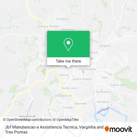 Mapa Jbf Manutencao e Assistencia Tecnica