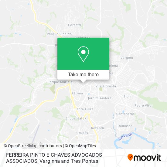 FERREIRA PINTO E CHAVES ADVOGADOS ASSOCIADOS map