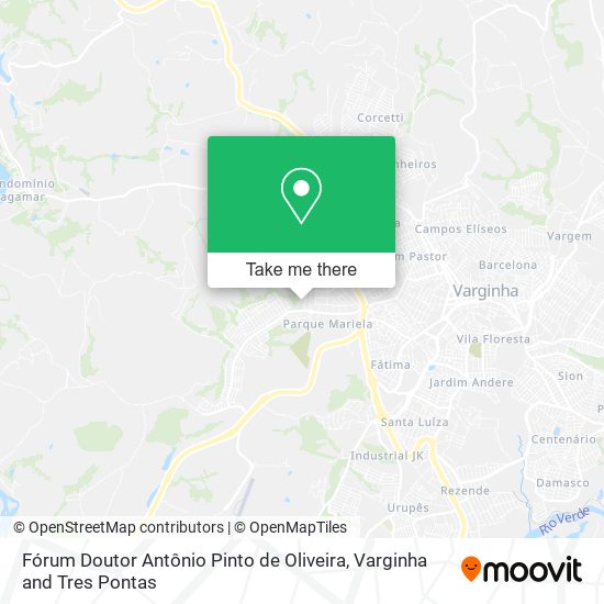 Fórum Doutor Antônio Pinto de Oliveira map