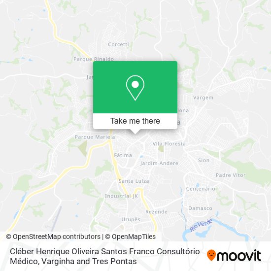 Cléber Henrique Oliveira Santos Franco Consultório Médico map