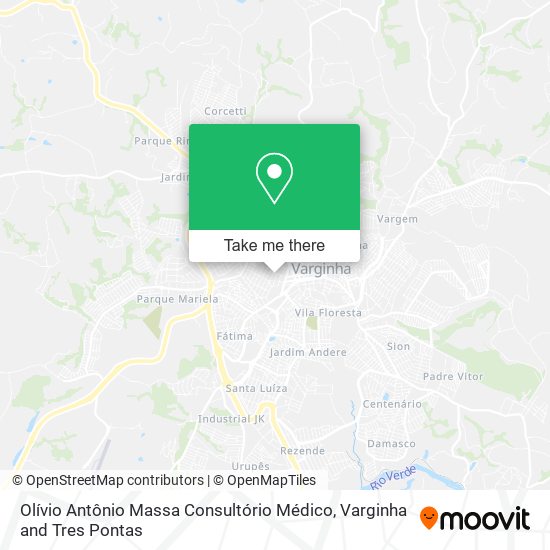 Olívio Antônio Massa Consultório Médico map
