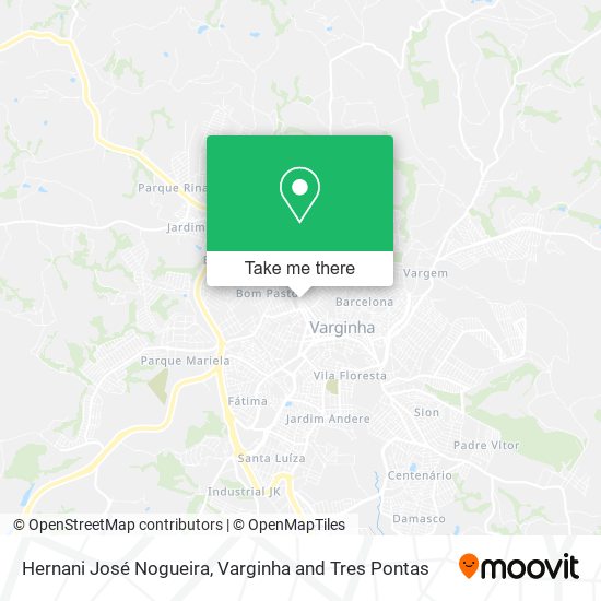 Hernani José Nogueira map