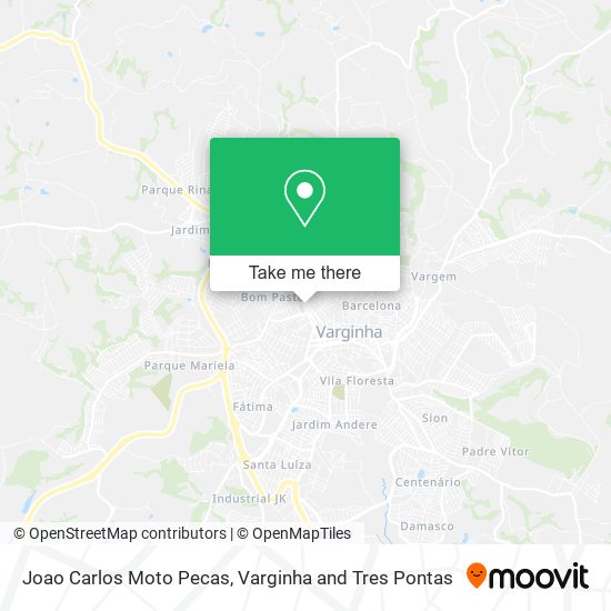 Joao Carlos Moto Pecas map