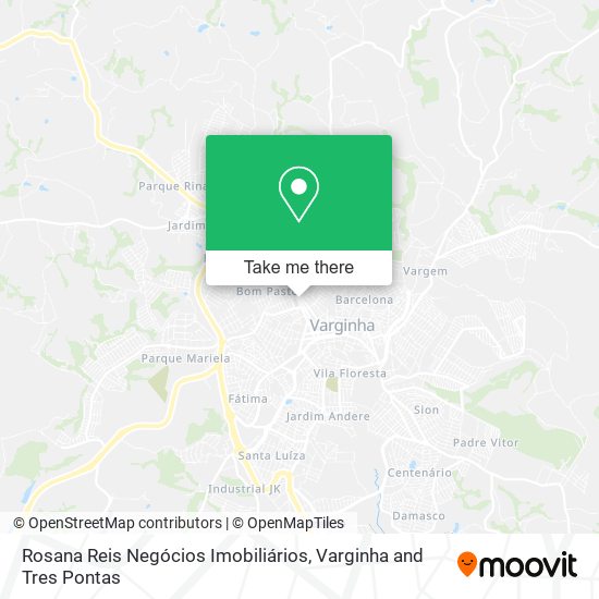 Rosana Reis Negócios Imobiliários map