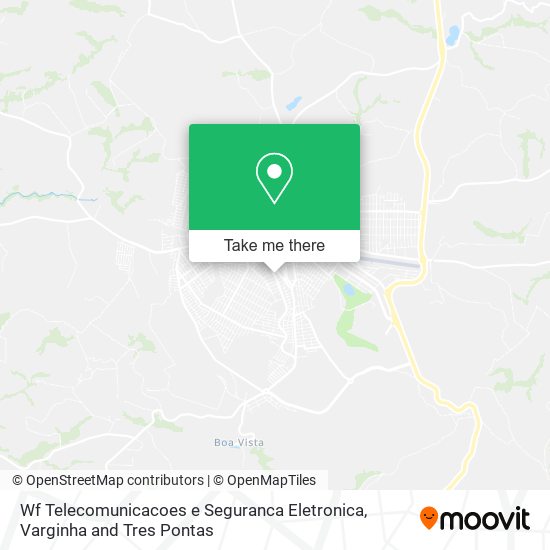 Wf Telecomunicacoes e Seguranca Eletronica map