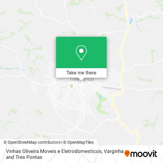 Vinhas Oliveira Moveis e Eletrodomesticos map