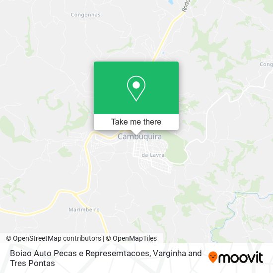 Boiao Auto Pecas e Represemtacoes map