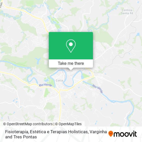Fisioterapia, Estética e Terapias Holísticas map