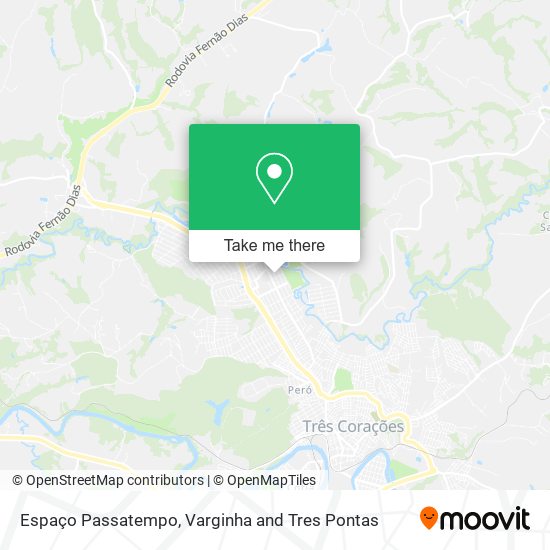 Espaço Passatempo map