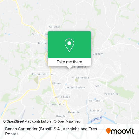 Mapa Banco Santander (Brasil) S.A.