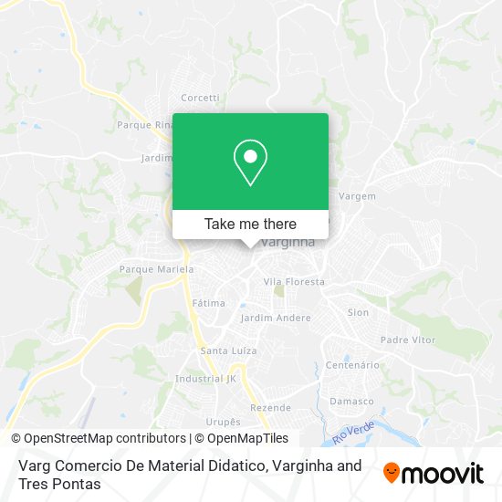 Varg Comercio De Material Didatico map