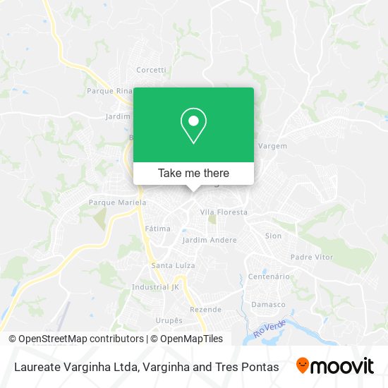 Laureate Varginha Ltda map