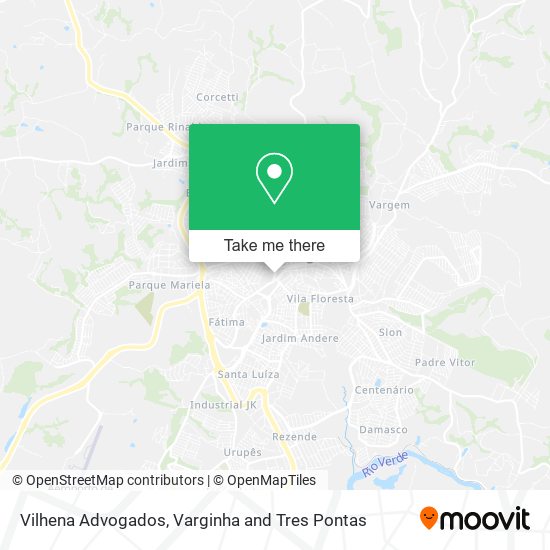 Vilhena Advogados map