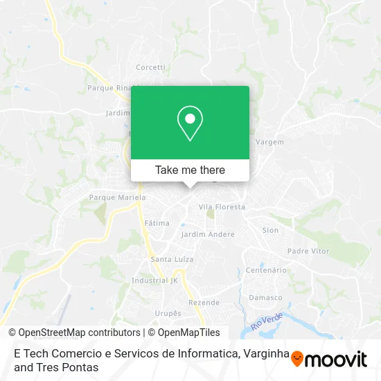 E Tech Comercio e Servicos de Informatica map