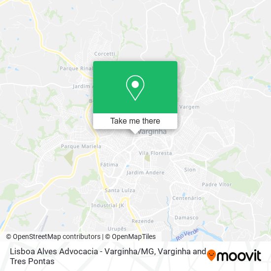 Lisboa Alves Advocacia - Varginha / MG map