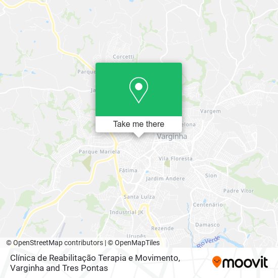 Mapa Clínica de Reabilitação Terapia e Movimento