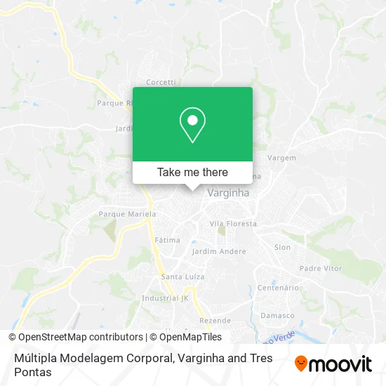 Mapa Múltipla Modelagem Corporal
