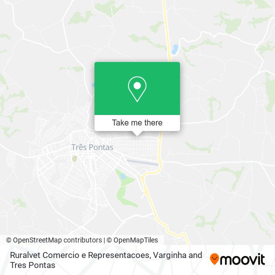 Ruralvet Comercio e Representacoes map