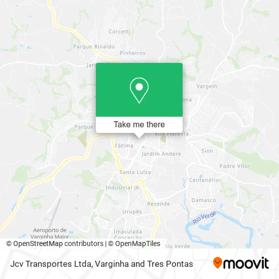 Jcv Transportes Ltda map