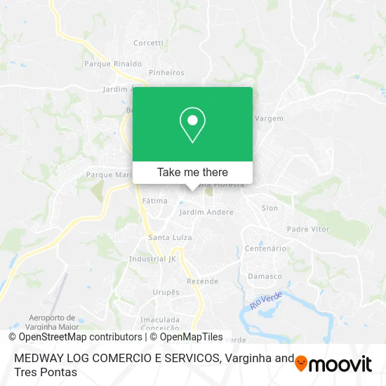 MEDWAY LOG COMERCIO E SERVICOS map