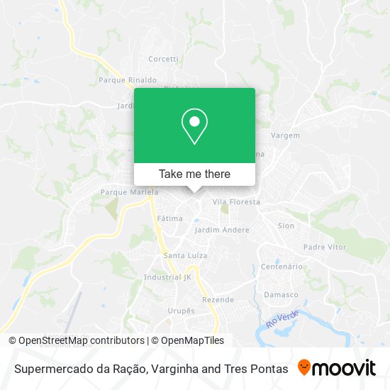 Mapa Supermercado da Ração