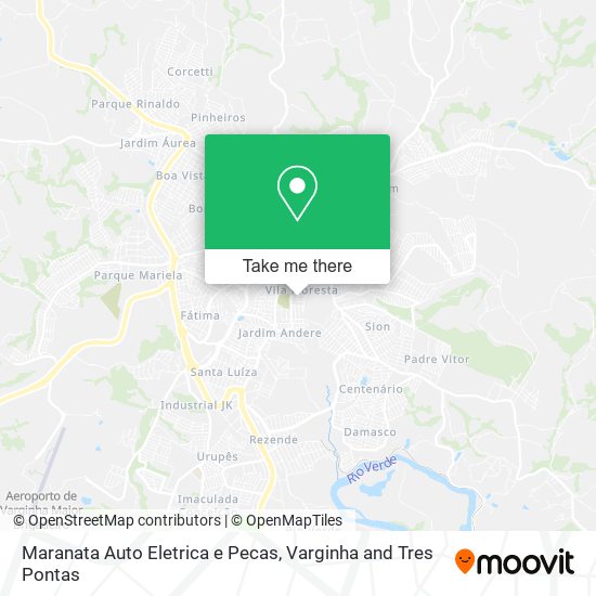 Maranata Auto Eletrica e Pecas map