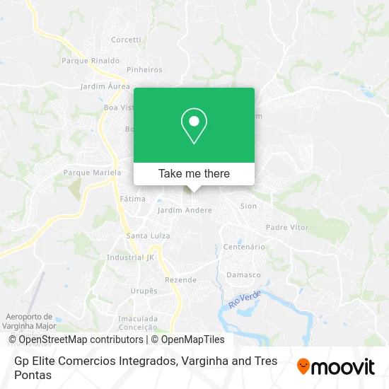 Gp Elite Comercios Integrados map