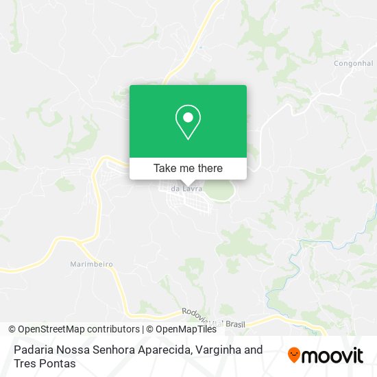 Padaria Nossa Senhora Aparecida map