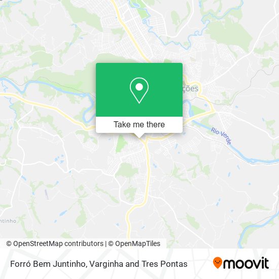 Forró Bem Juntinho map