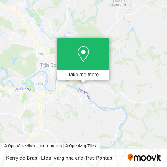 Kerry do Brasil Ltda map