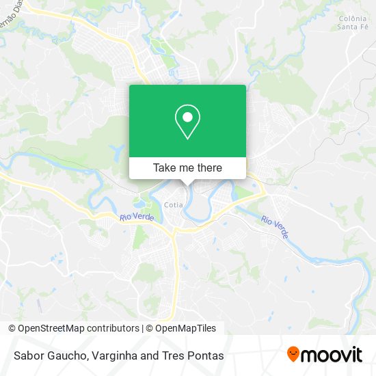 Sabor Gaucho map