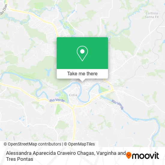 Alessandra Aparecida Craveiro Chagas map