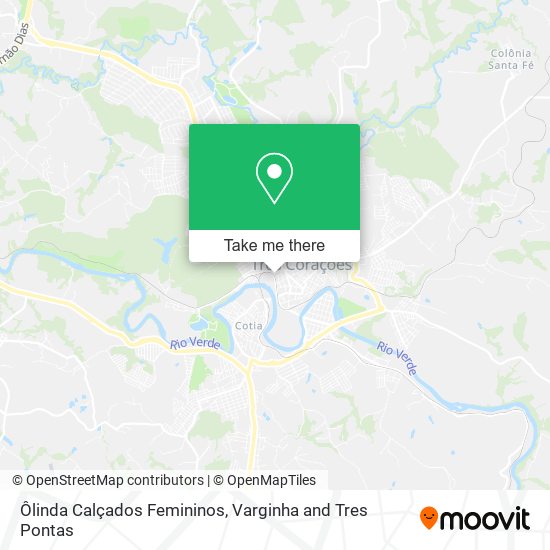 Ôlinda Calçados Femininos map
