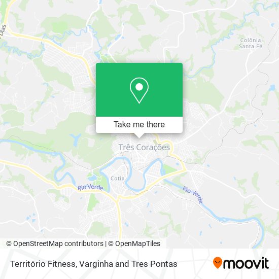 Território Fitness map