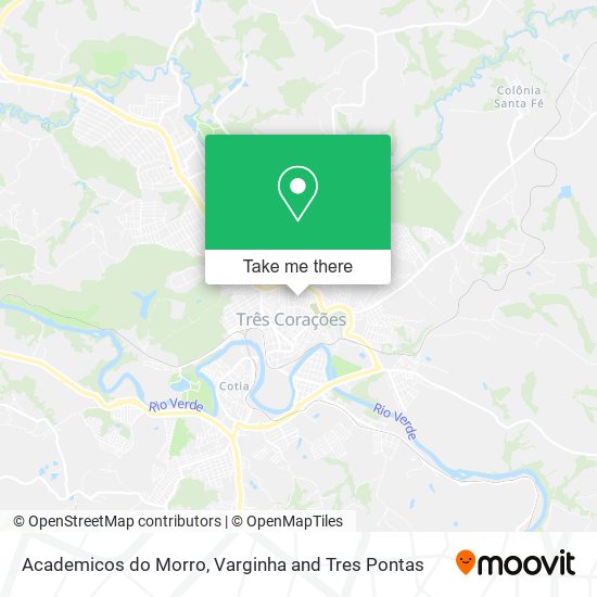 Academicos do Morro map