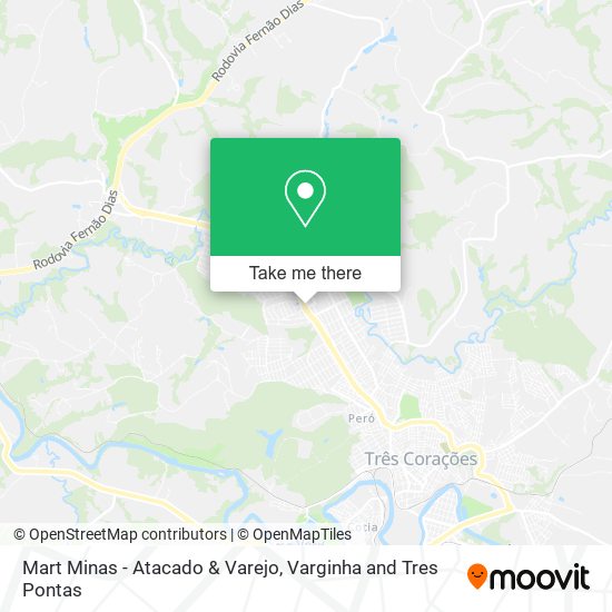 Mart Minas - Atacado & Varejo map