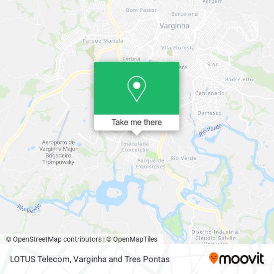Mapa LOTUS Telecom