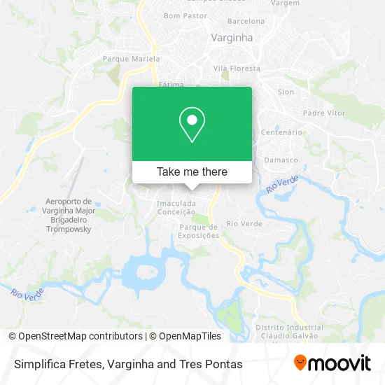 Simplifica Fretes map