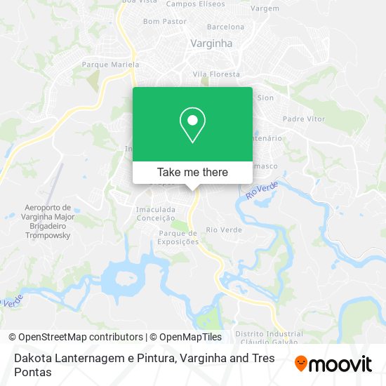 Dakota Lanternagem e Pintura map