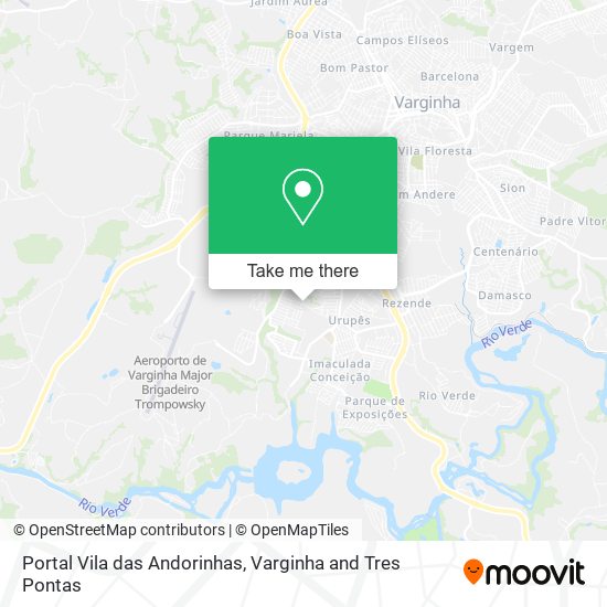 Portal Vila das Andorinhas map