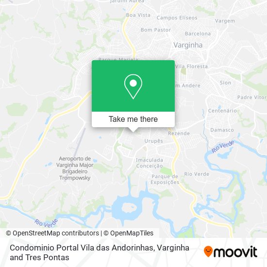 Condominio Portal Vila das Andorinhas map