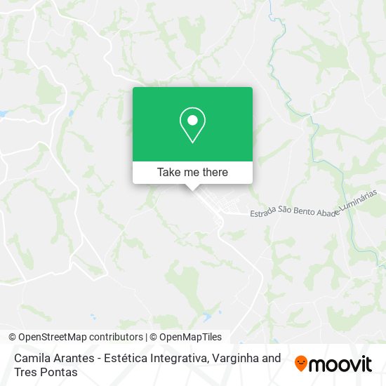 Camila Arantes - Estética Integrativa map