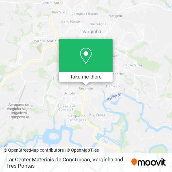 Lar Center Materiais de Construcao map