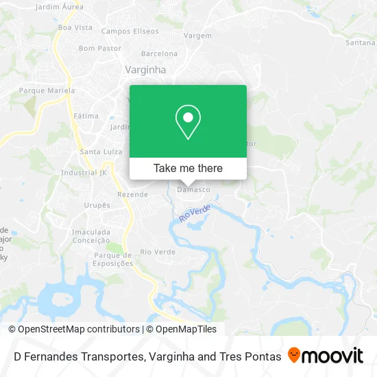 D Fernandes Transportes map