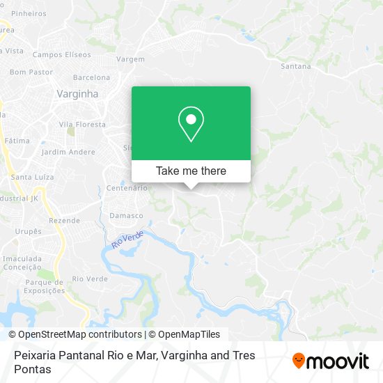 Peixaria Pantanal Rio e Mar map