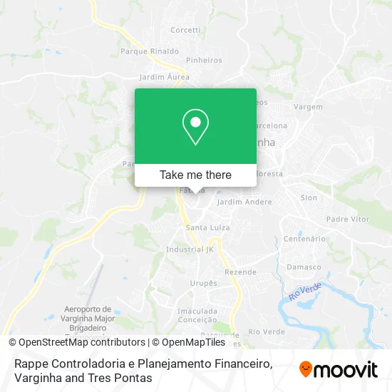 Rappe Controladoria e Planejamento Financeiro map