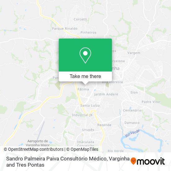 Sandro Palmeira Paiva Consultório Médico map